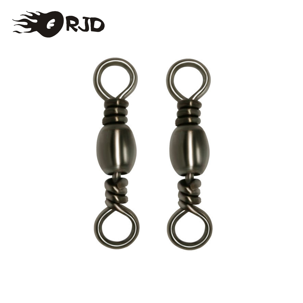 Fishing Hook Stainless Steel - ORJD 20-50 قطعة برميل يدور الصيد
