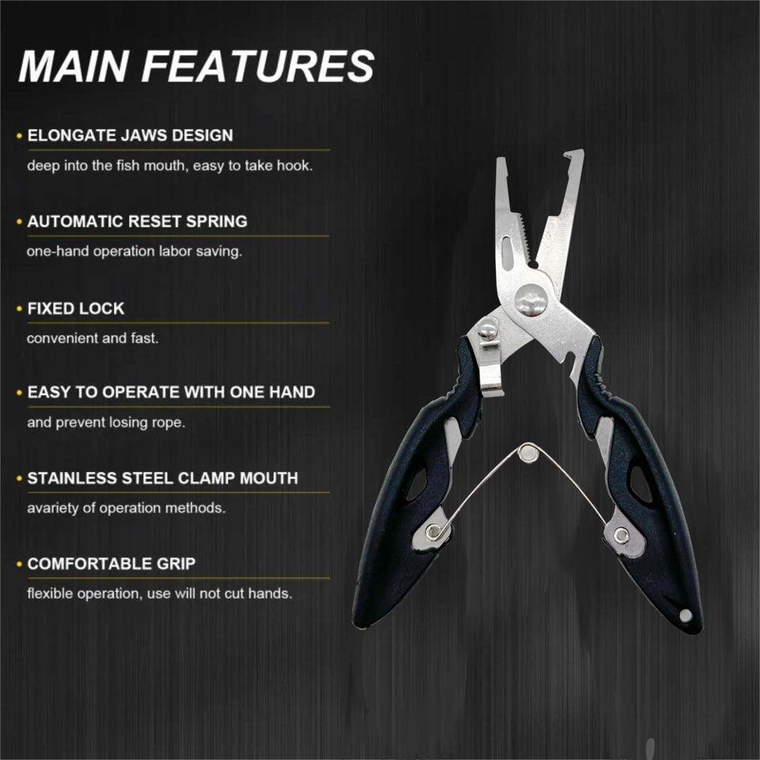 كماشة فرعية للطريق منحنية متعد - مراجعة Fishing Hook Remover وسعره