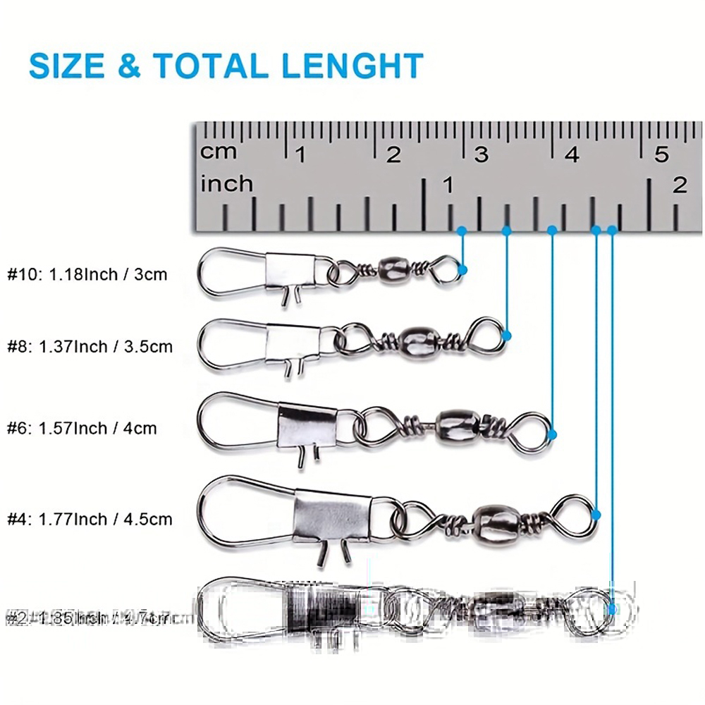 100 قطعة/الوحدة 4 # 6 # 8 # 10 - مراجعة Fishing Hook Stainless Steel وسعره